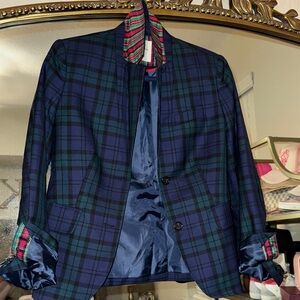 WOMENS VV TARTAN PLAID HOLIDAY